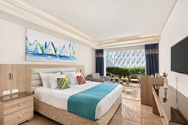 Pickalbatros Palace Resort - Sharm El Sheikh - Wohnbeispiel Doppelzimmer Gartenblick (Zimmercodierungen DGG & DCG)