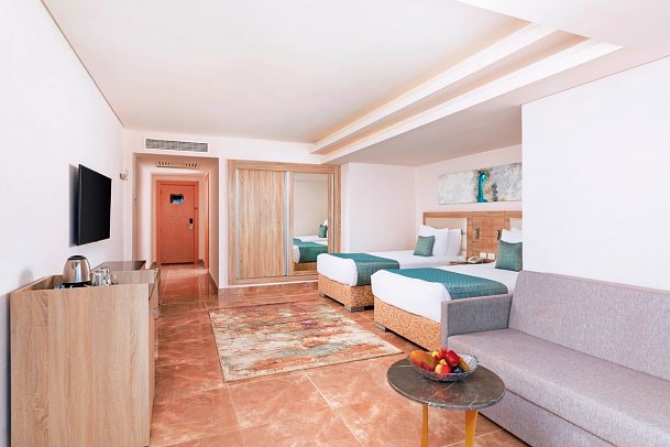 Pickalbatros Palace Resort - Sharm El Sheikh - Wohnbeispiel Doppelzimmer Standard seitl. Meerblick (Zimmercodierungen DGN & DCN)