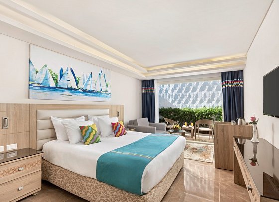 Pickalbatros Palace Resort - Sharm El Sheikh - Wohnbeispiel Doppelzimmer Gartenblick (Zimmercodierungen DGG & DCG)