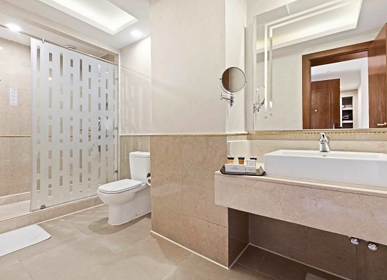 Pickalbatros Palace Resort - Sharm El Sheikh - Beispiel Bad Doppelzimmer (Zimmercodierungen DE1, DGG, DCG, DGP, DCP, DGM, DCM, DGN & DCN)