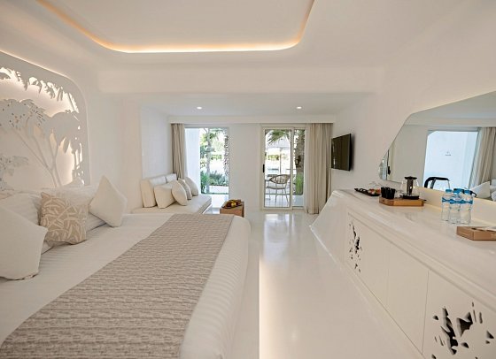 Meraki Resort Sharm El Sheikh - Wohnbeispiel Doppelzimmer Gypster Gartenblick (Zimmercodierung DBG)