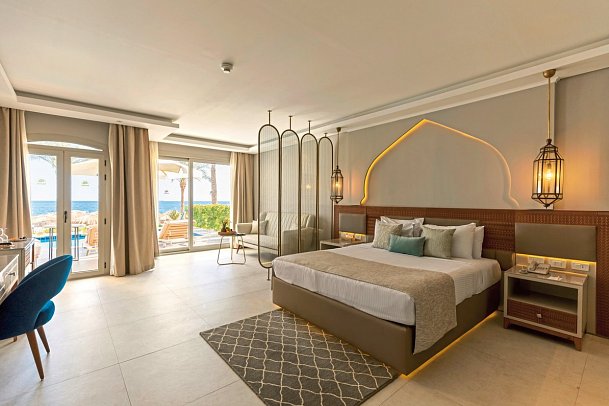 SUNRISE Diamond Beach Resort - Grand Select - Wohnbeispiel Jouniorsuite Swim Up (Zimmercodierung JBQ)