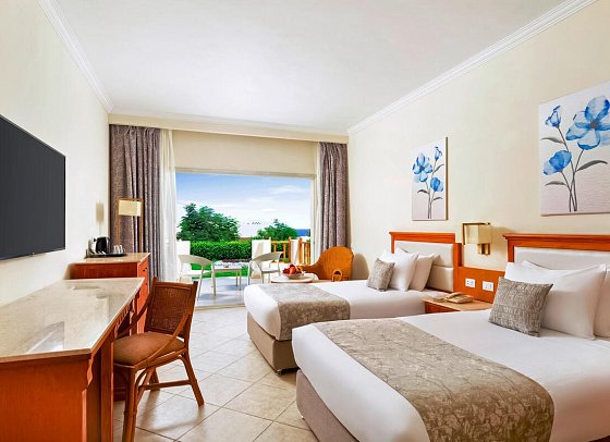 Pickalbatros Royal Grand Resort - Wohnbeispiel Doppelzimmer Superior Gartenblick (Zimmercodierungen DSG & DP1)