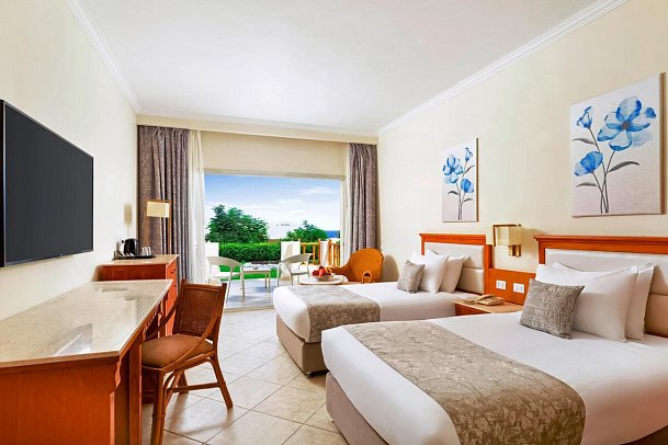 Pickalbatros Royal Grand Resort - Wohnbeispiel Doppelzimmer Superior Gartenblick (Zimmercodierungen DSG & DP1)