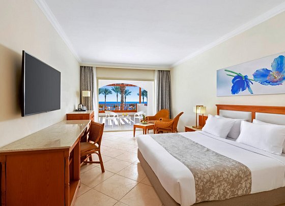 Pickalbatros Royal Grand Resort - Wohnbeispiel Doppelzimmer Deluxe Meerblick (Zimmercodierung DDM)