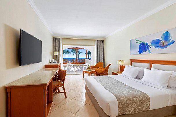 Pickalbatros Royal Grand Resort - Wohnbeispiel Doppelzimmer Deluxe Meerblick (Zimmercodierung DDM)