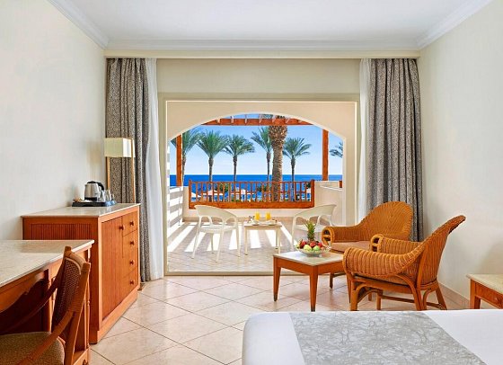 Pickalbatros Royal Grand Resort - Wohnbeispiel Doppelzimmer Deluxe Meerblick (Zimmercodierung DDM)
