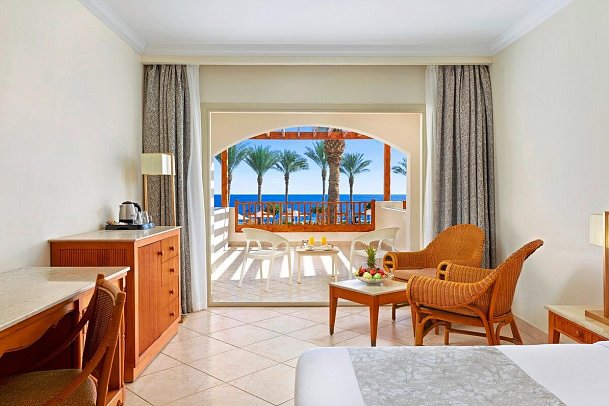 Pickalbatros Royal Grand Resort - Wohnbeispiel Doppelzimmer Deluxe Meerblick (Zimmercodierung DDM)