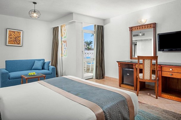 Albatros Sharm Resort - Wohnbeispiel Doppelzimmer Standard Poolblick (Zimmercodierung DGP)