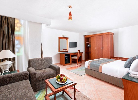 Albatros Sharm Resort - Wohnbeispiel Doppelzimmer Standard Meerblick (Zimmercodierung DGM)