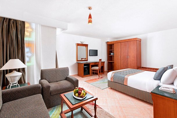 Albatros Sharm Resort - Wohnbeispiel Doppelzimmer Standard Meerblick (Zimmercodierung DGM)