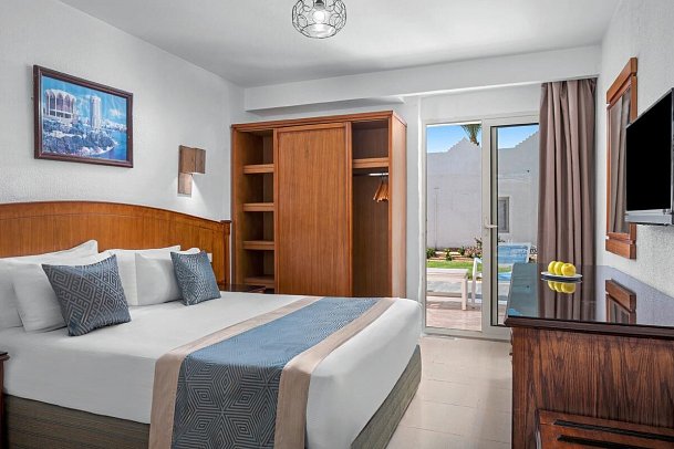 Albatros Sharm Resort - Wohnbeispiel Doppelzimmer Standard Gartenblick (Zimmercodierungen DGG, DCG & DP1)