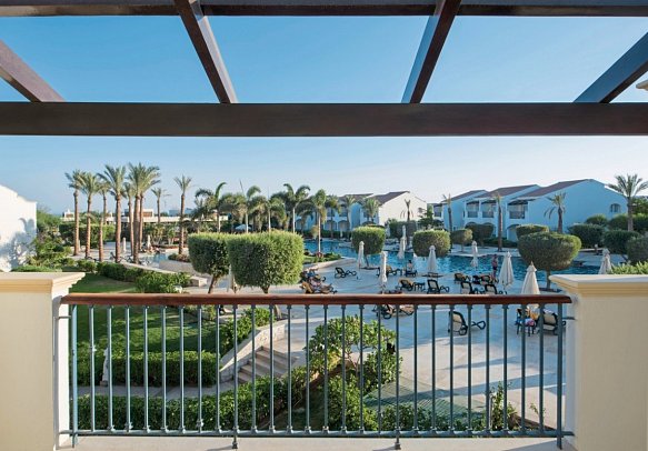 Reef Oasis Blue Bay Resort & Spa - Beispiel Balkon Doppelzimmer Deluxe (Zimmercodierungen DD1 & DC3)