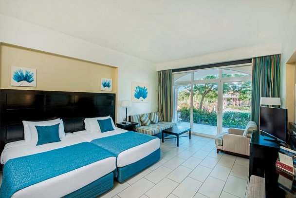 Reef Oasis Blue Bay Resort & Spa - Wohnbeispiel Doppelzimmer Superior Gartenblick (Zimmercodierungen DS1, DC2 & DSG)