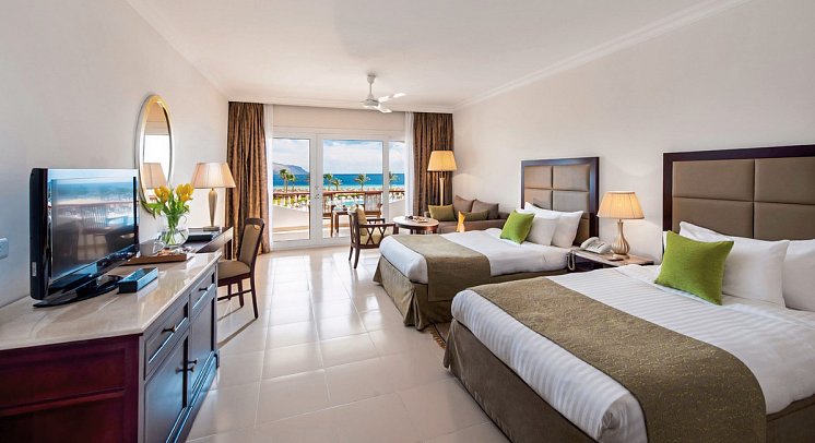 Baron Resort Sharm el Sheikh - Wohnbeispiel Doppelzimmer Meerblick (Zimmercodierungen D5M & DCM)