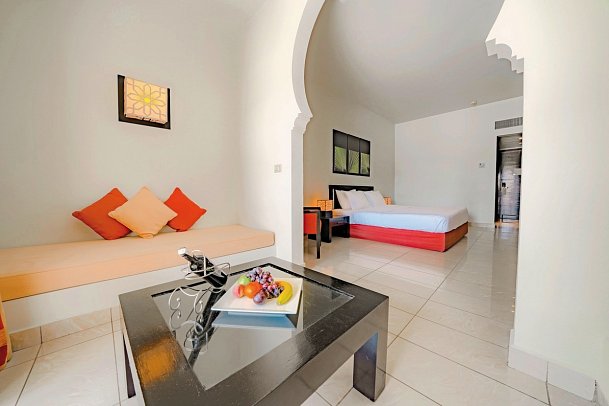 Sentido Reef Oasis Senses Resort - Wohnbeispiel Doppelzimmer Komfort Gartenblick (Zimmercodierung UF1)
