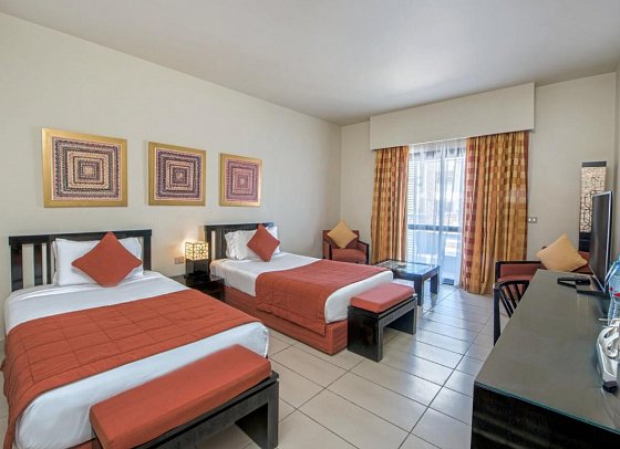 Sentido Reef Oasis Resort - Wohnbeispiel Doppelzimmer Superior Gartenblick (Zimmercodierungen DSG & DCG)