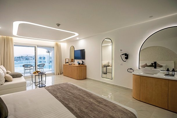 White Hills Resort - Wohnbeispiel Doppelzimmer Deluxe Gartenblick (Zimmercodierungen DDG & DCG)