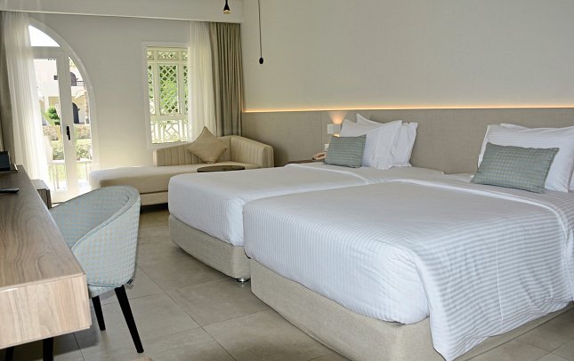 Reef Oasis Beach Resort - Wohnbeispiel Doppelzimmer Deluxe (Zimmercodierungen DDG, DC2, DDP & DC3)