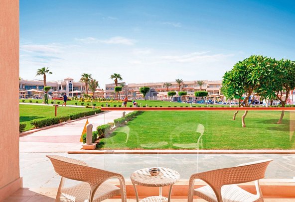 Pickalbatros Royal Moderna Resort - Sharm El Sheikh - Beispiel Balkon Doppelzimmer Standard Gartenblick (Zimmercodierungen DGG & DCG)