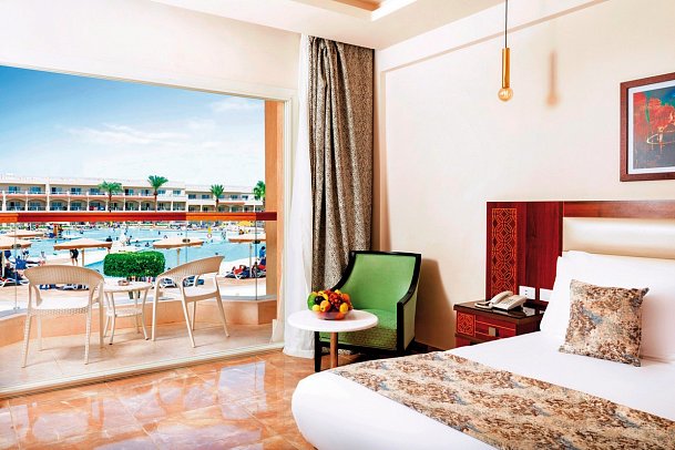 Pickalbatros Royal Moderna Resort - Sharm El Sheikh - Wohnbeispiel Doppelzimmer Standard Poolblick (Zimmercodierungen DGP & DCP)