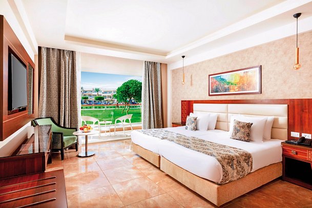 Pickalbatros Royal Moderna Resort - Sharm El Sheikh - Wohnbeispiel Doppelzimmer Standard Gartenblick (Zimmercodierungen DGG & DCG)