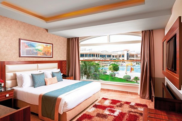 Pickalbatros Royal Moderna Resort - Sharm El Sheikh - Wohnbeispiel Doppelzimmer Standard Poolblick (Zimmercodierungen DGP & DCP)