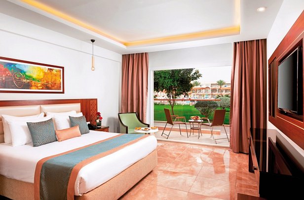 Pickalbatros Royal Moderna Resort - Sharm El Sheikh - Wohnbeispiel Doppelzimmer Standard Gartenblick (Zimmercodierungen DGG & DCG)