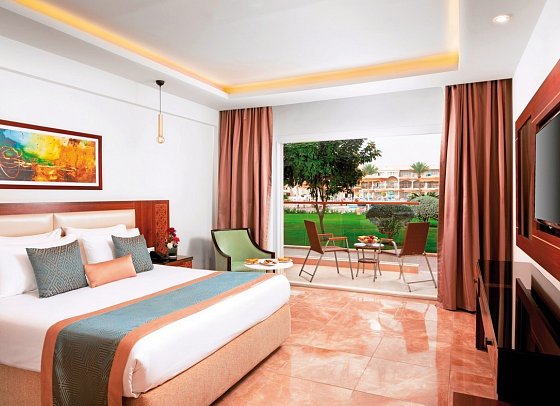 Pickalbatros Royal Moderna Resort - Sharm El Sheikh - Wohnbeispiel Doppelzimmer Standard Gartenblick (Zimmercodierungen DGG & DCG)
