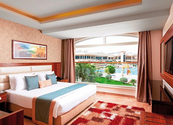 Pickalbatros Royal Moderna Resort - Sharm El Sheikh - Wohnbeispiel Doppelzimmer Standard Poolblick (Zimmercodierungen DGP & DCP)