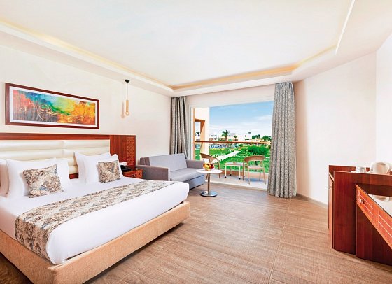Pickalbatros Royal Moderna Resort - Sharm El Sheikh - Wohnbeispiel Doppelzimmer Meerblick (Zimmercodierungen D7M & DCM)