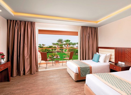 Pickalbatros Royal Moderna Resort - Sharm El Sheikh - Wohnbeispiel Doppelzimmer Meerblick (Zimmercodierungen D7M & DCM)