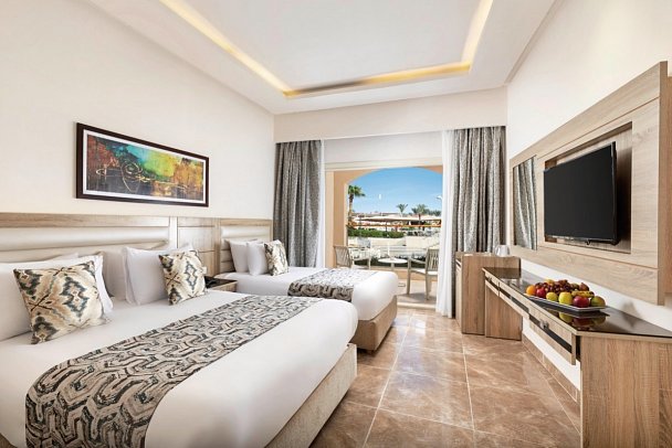 Pickalbatros Aqua Blu Resort - Sharm El Sheikh - Wohnbeispiel Doppelzimmer Standard (Zimmercodierungen DG3 & DCG)
