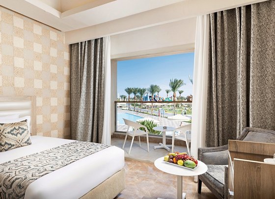 Pickalbatros Aqua Blu Resort - Sharm El Sheikh - Wohnbeispiel Doppelzimmer Standard Poolblick (Zimmercodierungen DGP & DCP)