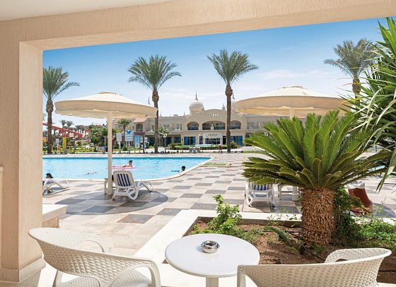 Pickalbatros Aqua Blu Resort - Sharm El Sheikh - Wohnbeispiel Familienzimmer Poolblick (Zimmercodierung F1P)