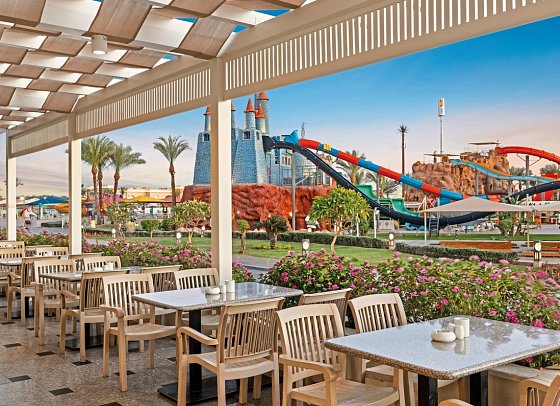 Pickalbatros Aqua Blu Resort - Sharm El Sheikh - Terrasse indisches Restaurant
