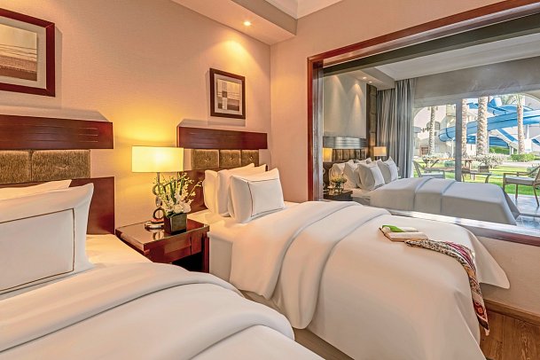 Rixos Sharm El Sheikh - Wohnbeispiel Familienzimmer (Zimmercodierung FB1)