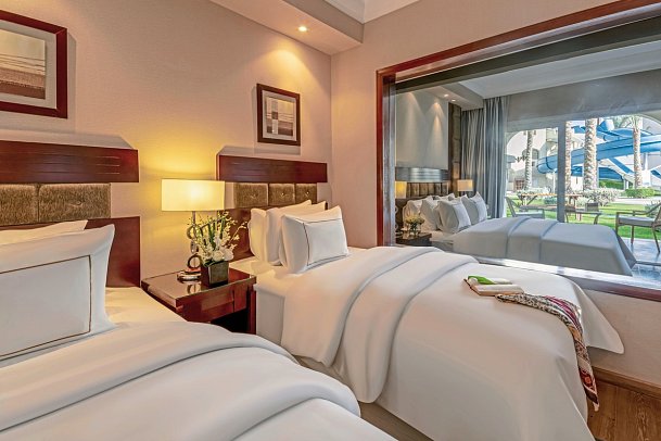 Rixos Sharm El Sheikh - Wohnbeispiel Familienzimmer (Zimmercodierung FB1)