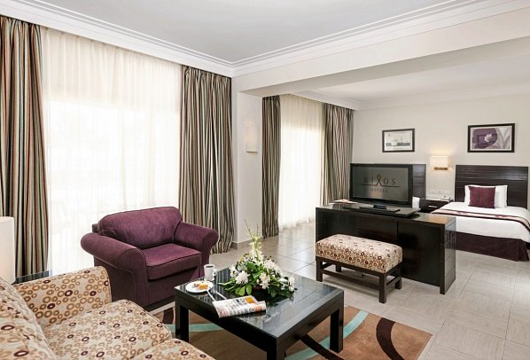 Rixos Sharm El Sheikh - Wohnbeispiel Juniorsuite (Zimmercodierung JB1)