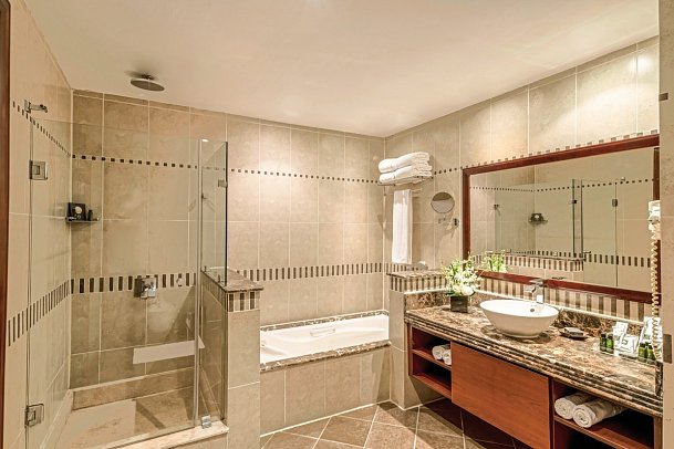 Rixos Sharm El Sheikh - Beispiel Bad Doppelzimmer Deluxe (Zimmercodierung DD4)