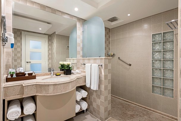 Rixos Premium Seagate - Beispiel Bad Doppelzimmer Superior Aqua (Zimmercodierungen DS1 & DC1)