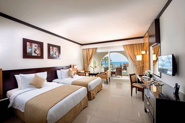 SUNRISE Montemare Resort - Grand Select - Wohnbeispiel Doppelzimmer Deluxe seitl. Meerblick (Zimmercodierung DDN)