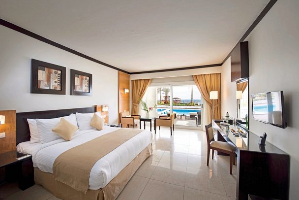 SUNRISE Montemare Resort - Grand Select - Wohnbeispiel Doppelzimmer Deluxe Swim Up (Zimmercodierung DDQ)