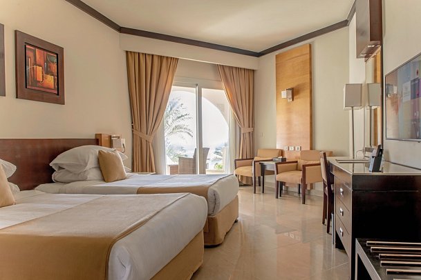 SUNRISE Montemare Resort - Grand Select - Wohnbeispiel Doppelzimmer Superior Gartenblick (Zimmercodierungen DS1 & DC1)
