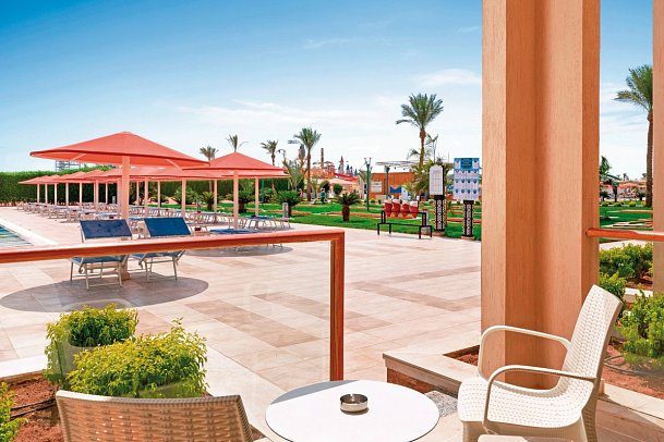 Pickalbatros Aqua Park Resort - Sharm El Sheikh - Beispiel Terrasse Doppelzimmer Standard (Zimmercodierungen DG3 & DCG)