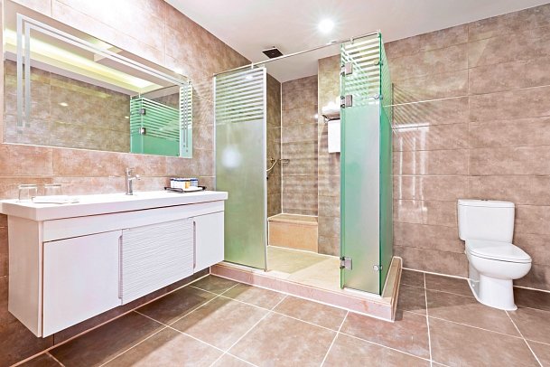 Pickalbatros Aqua Park Resort - Sharm El Sheikh - Beispiel Bad Doppelzimmer Standard (Zimmercodierungen DG3, DCG, DGP & DCP)