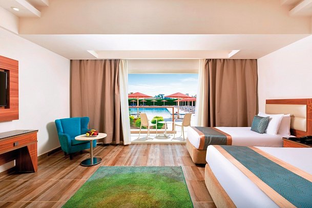 Pickalbatros Aqua Park Resort - Sharm El Sheikh - Wohnbeispiel Doppelzimmer Standard Poolblick (Zimmercodierungen DGP & DCP)