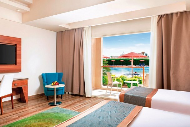 Pickalbatros Aqua Park Resort - Sharm El Sheikh - Wohnbeispiel Doppelzimmer Standard Poolblick (Zimmercodierungen DGP & DCP)