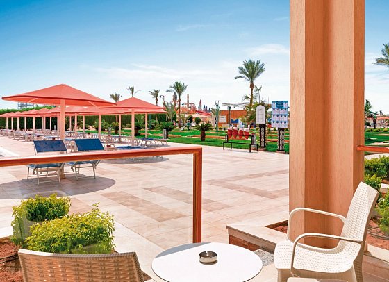 Pickalbatros Aqua Park Resort - Sharm El Sheikh - Beispiel Terrasse Doppelzimmer Standard (Zimmercodierungen DG3 & DCG)