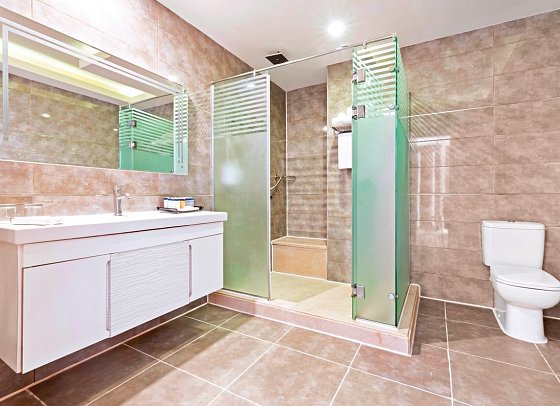 Pickalbatros Aqua Park Resort - Sharm El Sheikh - Beispiel Bad Doppelzimmer Standard (Zimmercodierungen DG3, DCG, DGP & DCP)